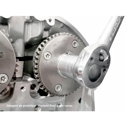 Soquete com encaixe especial (com 1 dente externo) para girar as árvores de comando de válvulas raven 111053