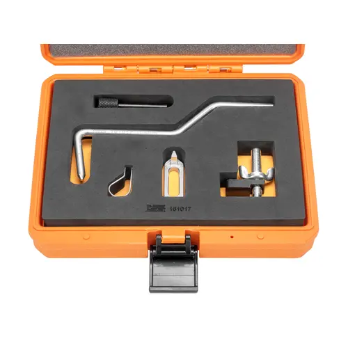 Conjunto com 5 ferramentas para sincronismo motor Ford / PSA (Peugeot / Citroën) 2.0 16V turbo diesel BlueHDi (DW10FU) raven 161017