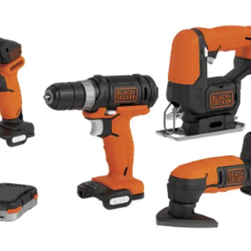 Kit de Ferramentas à Bateria 12V Lítion 4 em 1 GoPak - BLACK DECKER-BDCK502C1-B3