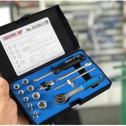 Jogo De Chaves Soquete Encaixe 1/4 Pol 20EAU-3 Gedore