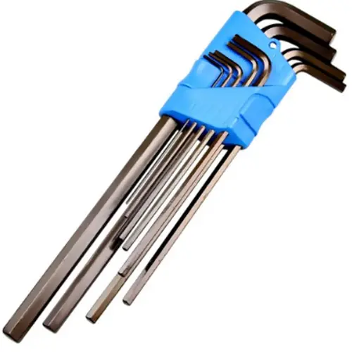 Jogo Chaves L Hexagonais Longas 9 Peças 1.5 a 10 mm - GEDORE-42L-9M