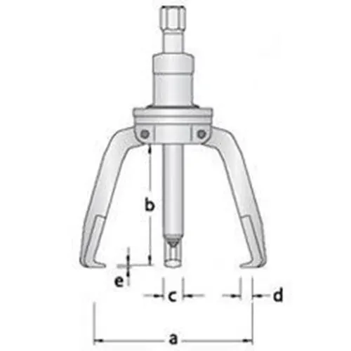 SACA POLIA 8" TRES GARRAS 8565-4 GEDORE