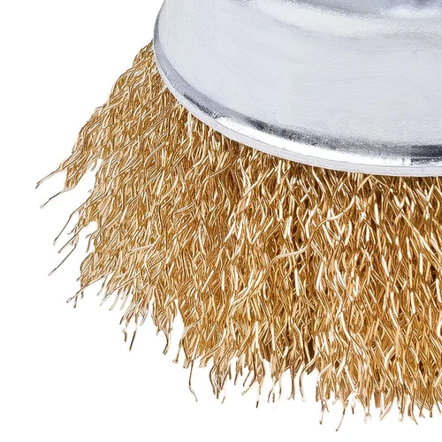 Escova Copo Com Haste em Aço de Carbono 3 Pol. WORKER-936022