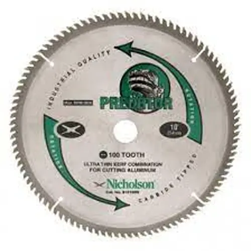 SERRA CIRCULAR P/ ALUMINIO 355 X 100 NICHOLSON