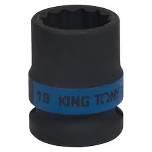 SOQUETE DE IMPACTO QUADRADO 1'' X 19MM 853419M KING TONY