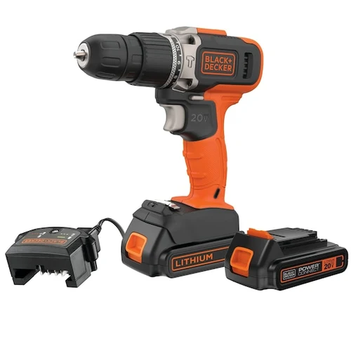 PARAFUSADEIRA  20V C/ IMPACTO BIVOLT BCD704C1-BR BLACK DECKER