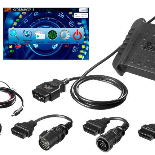 SCANNER 3 PRO P/ DIAGNOSTICO VERSAO. SOFTWARE C/LIBERAÇÃO RAVEN 108831