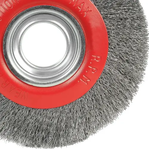 Escova circular em aço ondulado 6