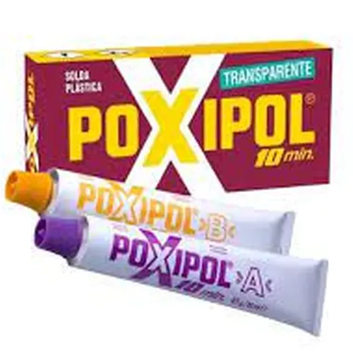 Adesivo Epoxi Transparente 10min - POXIPOL