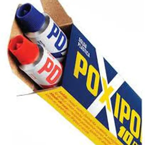 Adesivo Epoxi Cinza 10min - POXIPOL
