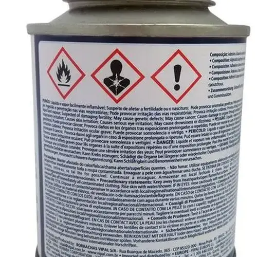 Cola cimento vulcanizante a frio CV-00 225ML - VIPAL