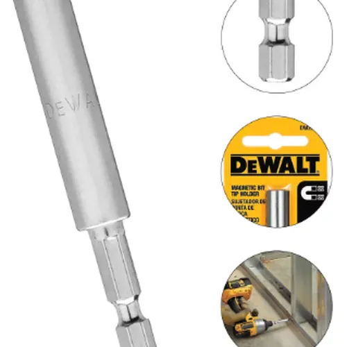 EXTENSÃO MAGNÉTICA PARA BITS 1/4" 3"(7,6CM) DW2045G DEWALT