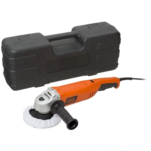 Politriz Profissional 5 Pol. 600W 127V com Maleta Plástica - BLACK DECKER WP600K-BR