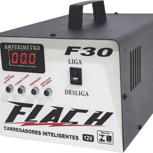 Carregador Inteligente de Bateria - FLACH F30 