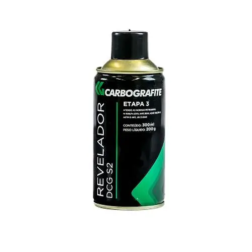 Kit revelador de trincas contém Liquido penetrante + revelador + removedor - Carbografite