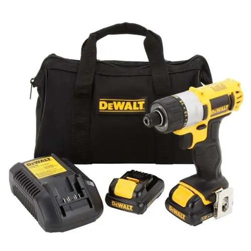 Parafusadeira 1/4 Pol. 12V Li-Ion - DEWALT-DCF610S2BR