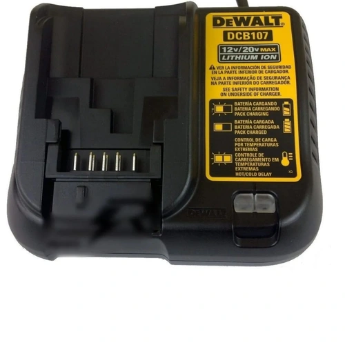 CARREGADOR DE BATERIAS 12/20 V  ION LITIO  BIVOLT 110/220- DEWALT DCB107