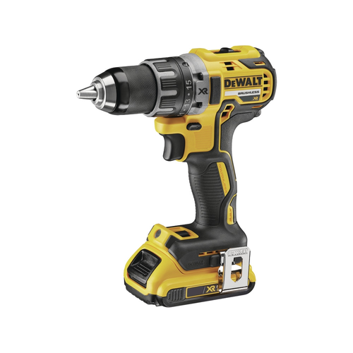 PARAFUSADEIRA/FURADEIRA 1/2'' (13 MM) 20V DEWALT DCD791D2 COM MALETA E 2 BATERIAS