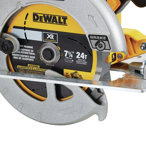 SERRA CIRCULAR 7-1/4” (184MM) 20V MAX* XR LI-ION, BRUSHLESS, SEM BATERIA E SEM CARREGADOR - DEWALT DCS570B