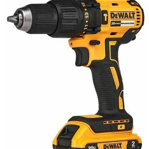 Parafusadeira/Furadeira de Impacto Brushless 1/2 Pol. com 2 Baterias 20V Li-Ion Carregador Bivolt e Maleta - DEWALT DCD7781D2-BR