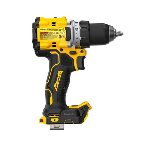 PARAFUSADEIRA / FURADEIRA COMPACTA 1/2" 20V MAX LI-ION BRUSHLESS SEM BATERIA E CARREGADOR DCD801B DEWALT