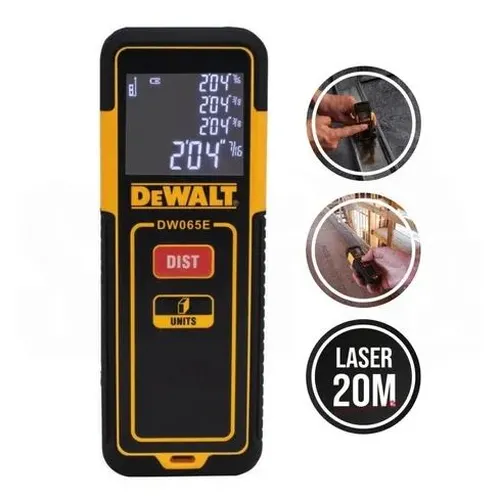Trena a Laser 20m - DEWALT-DW065E