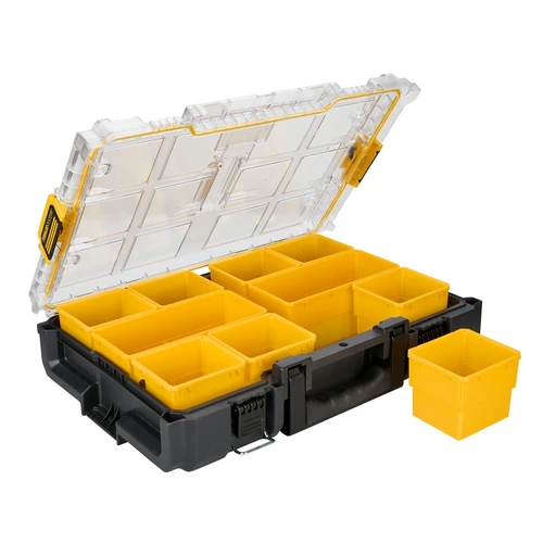 Organizador grande com tampa transparente ToughSystem 2.0 DEWALT DWST08040