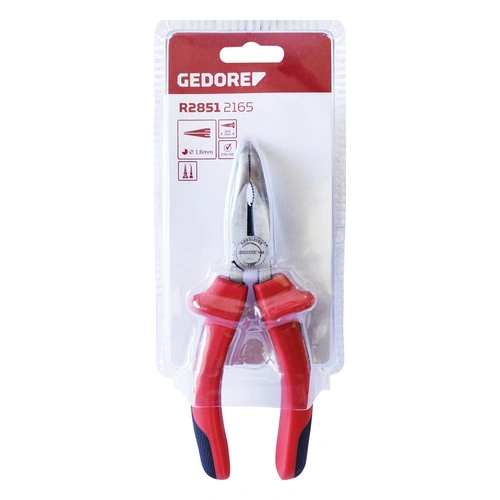 Alicate tipo telefone bico curvo - GEDORE RED R28512165