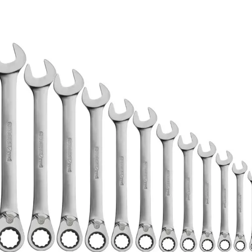 Jogo de Chave Combinada com Catraca Reversível 8 - 19 mm com 12 Peças - GEDORE RED R07205012