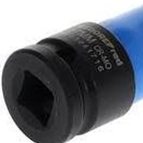 Soquete Sextavado Impacto 17mm c/ Encaixe 1/2 Pol. p/ Roda de Liga Leve - GEDORE RED R63041716