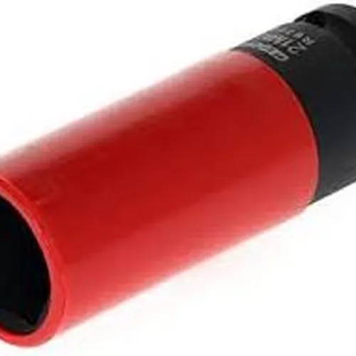 Soquete Sextavado Impacto 21mm c/ Encaixe 1/2 Pol. p/ Roda de Liga Leve - GEDORE RED R63042116