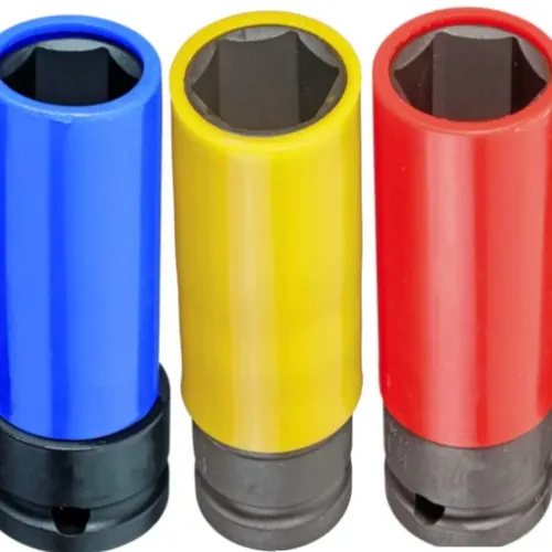 Jogo de Soquetes de Impacto 1/2 Pol. 17, 19 e 21 mm para Roda de Liga Leve - GEDORE RED R63043003