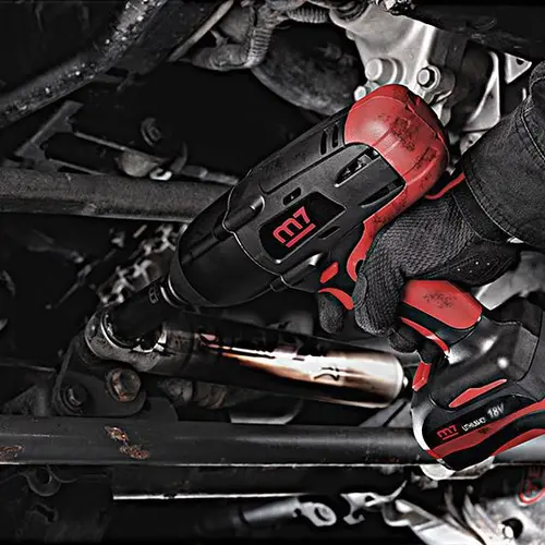 KIT CHAVE DE IMPACTO 1/2" COM CARREGADOR E 2 BATERIAS - M7 DW-18502