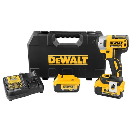 Parafusadeira de Impacto 1/4 Pol. a Bateria 20V Íon-Lítio - 2 Baterias e Maleta - DEWALT-DCF887M2