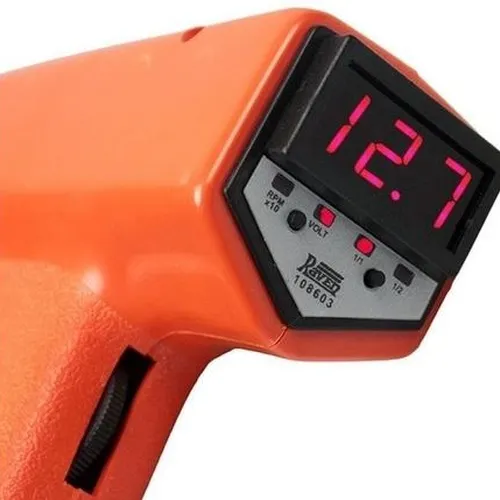 Pistola Estroboscópica Avanço Funções Voltímetro RPM - RAVEN 108603
