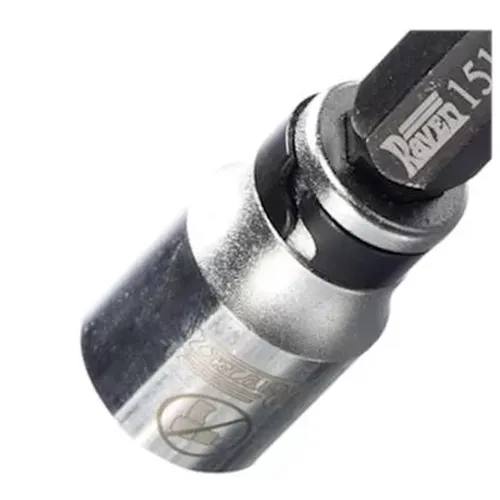 Chave com Perfil Ribe 10,7 mm Encaixe de 1/2 polegada para Parafusos do Volante do Motor Renault - RAVEN-151014