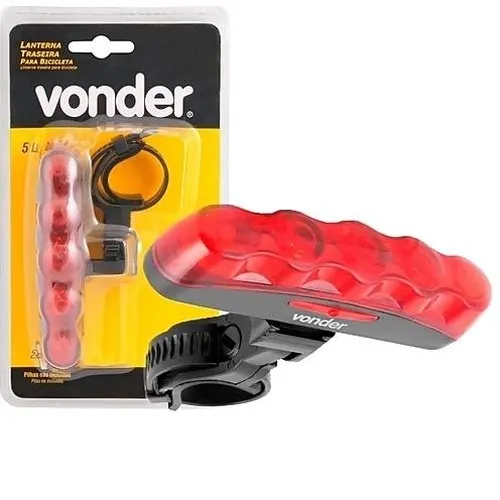 Lanterna traseira para bicicleta - VONDER 80.75.000.051