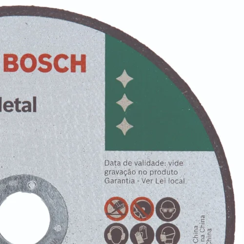 Disco de Corte Standard para Metal 180 x 1.6mm Centro Reto - BOSCH 2608619384