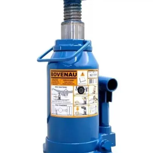 Macaco Hidráulico 12 Toneladas Tipo Garrafa nacional - BOVENAU 12400