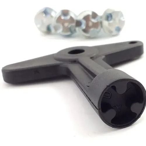 Chave de tirar calota da linha Renault 5 peças - BREMEN