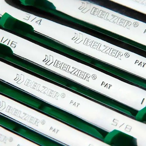 Jogo de Chaves Combinadas com Catraca Espelhadas em Polegadas com 13 Peças - BELZER 9312BJ