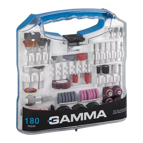 Kit de Acessórios para Microrretífica com 151 Peças - GAMMA G19507AC