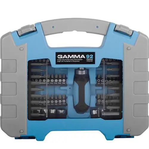 Kit de Bits e Soquetes com 92 Peças - GAMMA G19527AC
