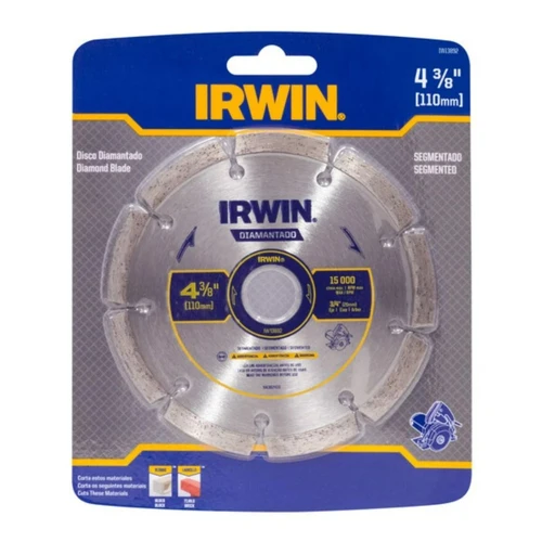 DISCO DIAMANTADO SEGMENTADO 110x20 mm - IW13892 IRWIN