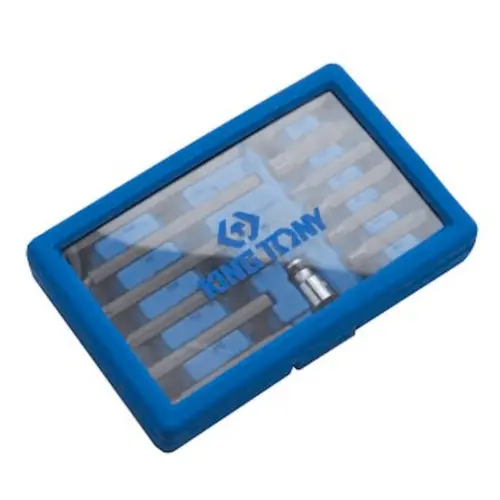 Jogo de Bits para Parafusos de Cabeçote com 14 peças  - KING TONY  1013CQ
