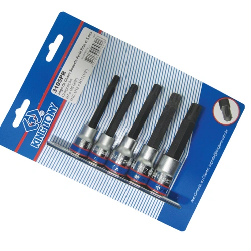 Jogo Chave Soquete Tipo Ribe com 5 Peças - KING TONY 3105-PR