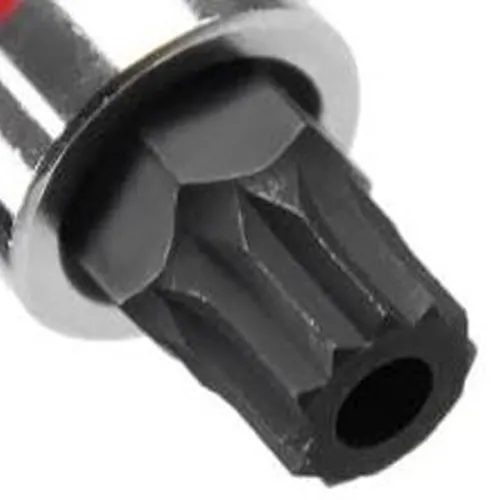 Chave Soquete tipo Multidentada M18 com Guia e Encaixe de 1/2 Pol. - KINGTONY 402B18