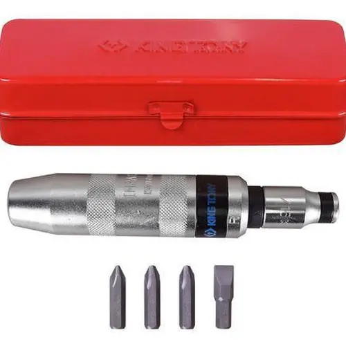 Chave impacto manual encaixe 1/2" com 4 bits - KING TONY 4112FR