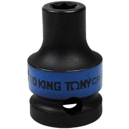 Soquete tipo torx E-10 de impacto - KING TONY 457510M