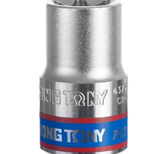 Soquete tipo torx E-22 - 1/2 - KING TONY 437522M